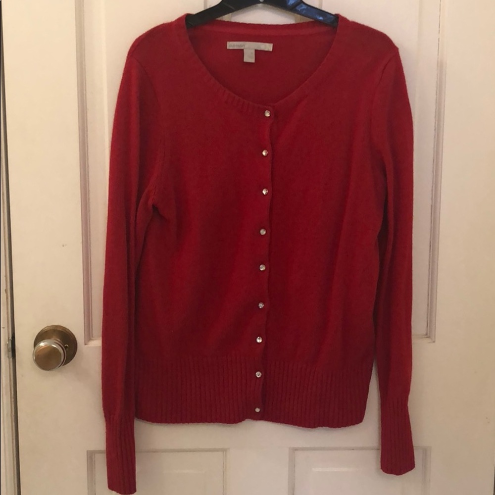 Old Navy Jewel Button Cardigan